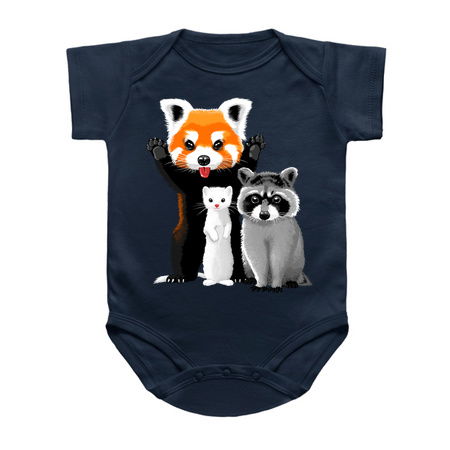 Raccoon, ferret and red panda tiny thumbnail