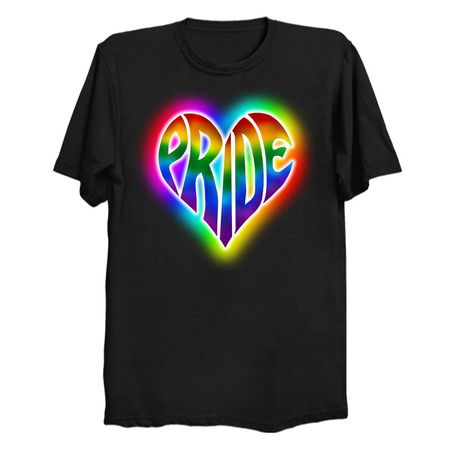 Glowing with Pride Rainbow Heart tiny thumbnail