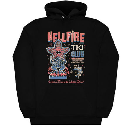 Hellfire Tiki Club - Creepy Cute Demogorgon - Vintage Hawaii Island Vacation tiny thumbnail