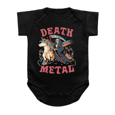 Death Metal - Cute Evil Skull Unicorn Gift tiny thumbnail
