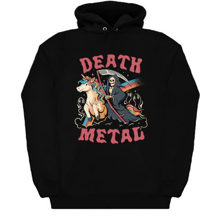 Death Metal - Cute Evil Skull Unicorn Gift tiny thumbnail