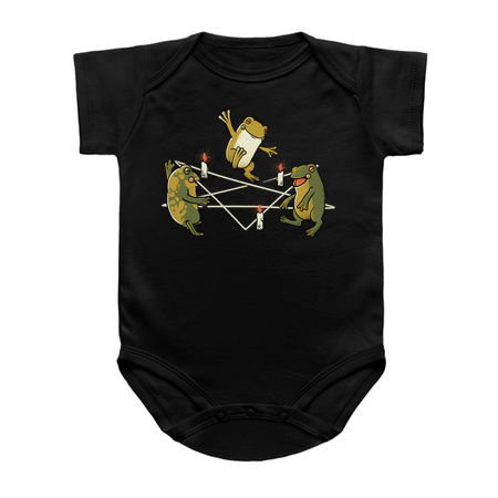 Dancing Frog Pentagram Witchcraft by Tobe Fonseca tiny thumbnail