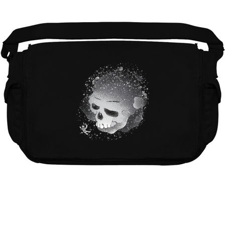 Skull Galaxy Black and White by Tobe Fonseca tiny thumbnail