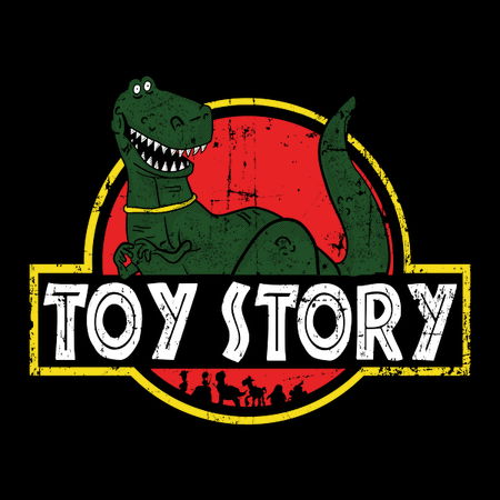 Toy story jurassic park hot sale shirt