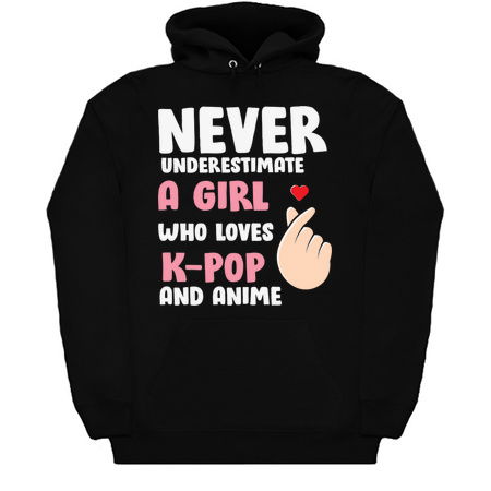 Never underestimate a girl who loves k-pop and anime tiny thumbnail