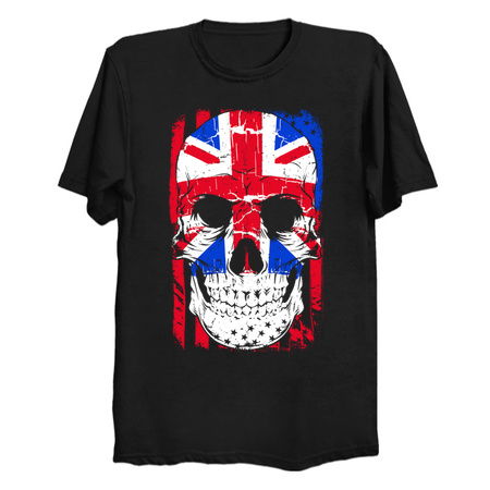 UK Flag Skull - NeatoShop