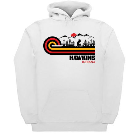 Visit Hawkins, Indiana 70s Retro Style tiny thumbnail