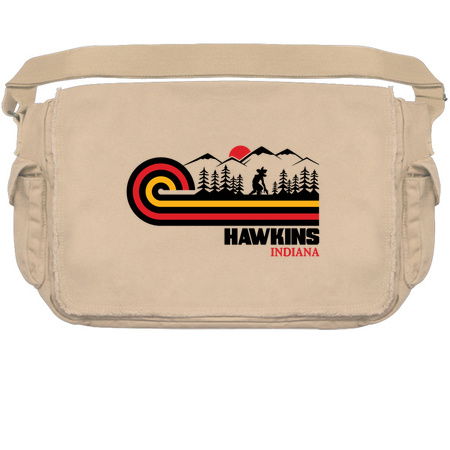 Visit Hawkins, Indiana 70s Retro Style tiny thumbnail