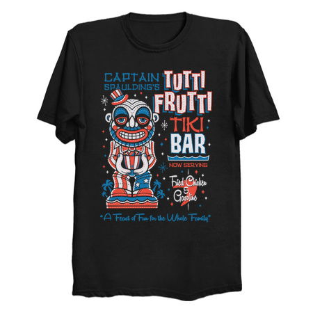 Tutti Frutti Tiki Bar - Creepy Cute Clown - Hawaii Surf Vacation tiny thumbnail