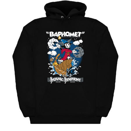 Baphomet Sorcerer - Vintage Cartoon Fantasy Goth - Satanic Symphony tiny thumbnail