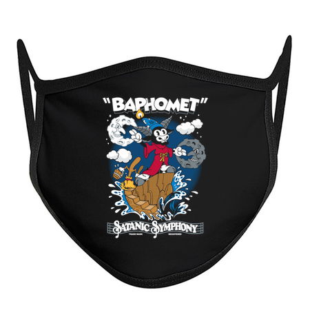 Baphomet Sorcerer - Vintage Cartoon Fantasy Goth - Satanic Symphony tiny thumbnail