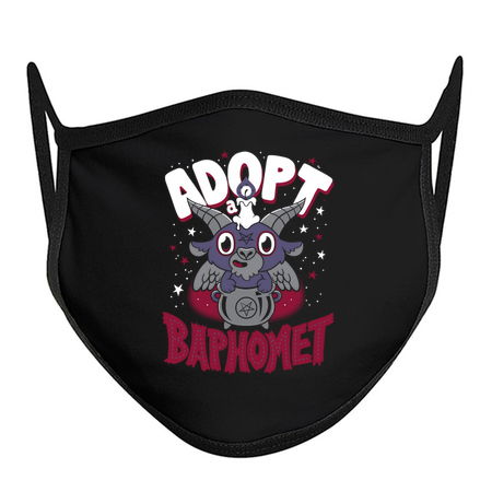 Adopt a Baphomet - Creepy Cute Cartoon - Kawaii Goth tiny thumbnail