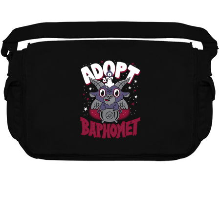 Adopt a Baphomet - Creepy Cute Cartoon - Kawaii Goth tiny thumbnail