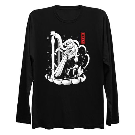 Sound of the Sea - Tattoo Music Mermaid Princess Gift tiny thumbnail