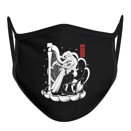 Sound of the Sea - Tattoo Music Mermaid Princess Gift tiny thumbnail