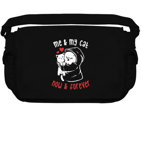 Me and My Cat Now and Forever - Cute Kitty Skull Gift tiny thumbnail