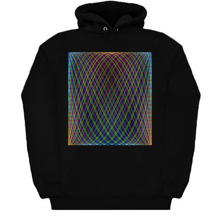 Rainbow Netting Multicolored Abstract Tote tiny thumbnail