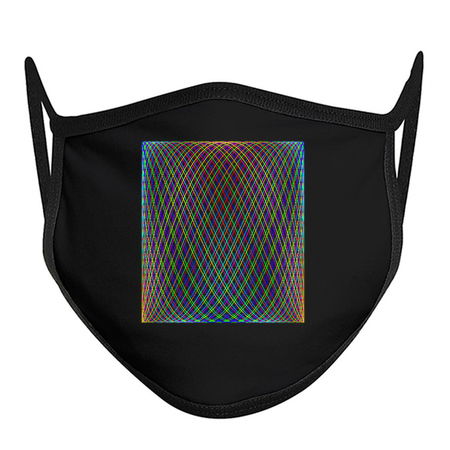 Rainbow Netting Multicolored Abstract Tote tiny thumbnail