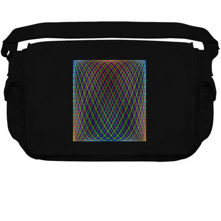 Rainbow Netting Multicolored Abstract Tote tiny thumbnail