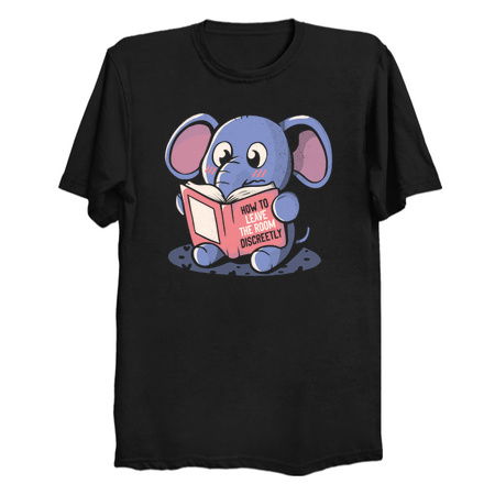 How To Leave The Room Discreetly - Elephant Book Reader by Tobe Fonseca tiny thumbnail