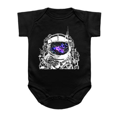 Traveling Astronaut Purple Galaxy Nebula tiny thumbnail