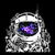 Traveling Astronaut Purple Galaxy Nebula tiny thumbnail