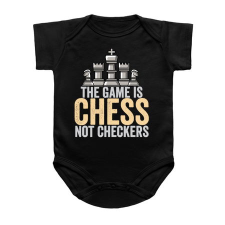 The Game Is Chess Not Checkers - Funny Chess Gae tiny thumbnail