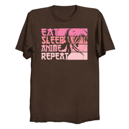 Eat Sleep Anime Repeat - NeatoShop