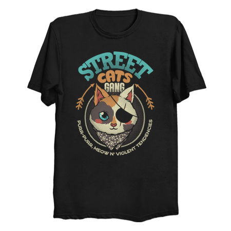 Street Cats Gang Purr Purr Meow and Violent Tendencies by Tobe Fonseca tiny thumbnail