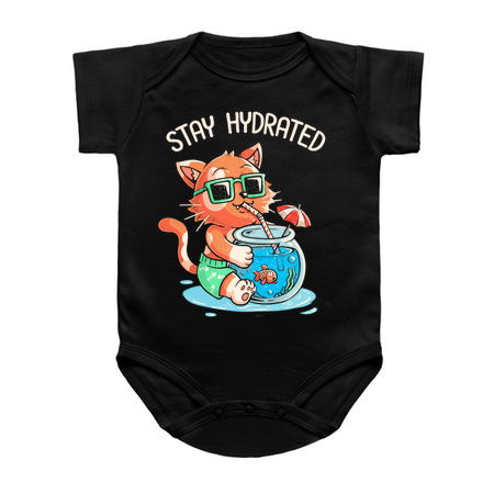 Stay Hydrated Cat Summer Fish by Tobe Fonseca tiny thumbnail