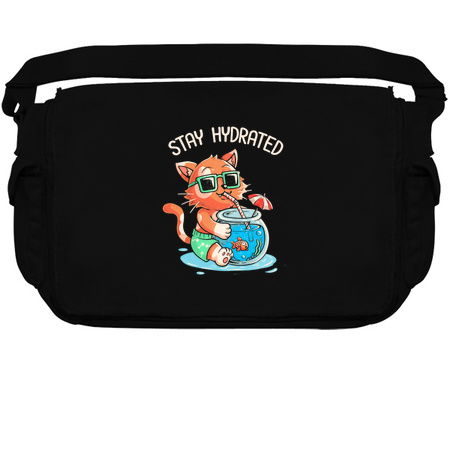 Stay Hydrated Cat Summer Fish by Tobe Fonseca tiny thumbnail