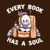 Every Book Has a Soul Reading Worm Book Ghost by Tobe Fonseca tiny thumbnail