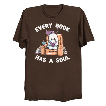 Every Book Has a Soul Reading Worm Book Ghost by Tobe Fonseca tiny thumbnail