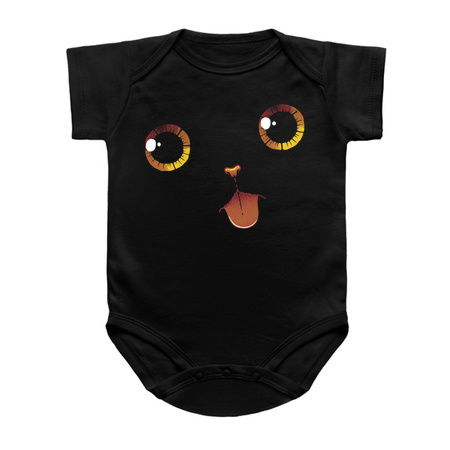 Cute Black Cat Minimalist Tongue by Tobe Fonseca tiny thumbnail