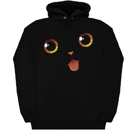 Cute Black Cat Minimalist Tongue by Tobe Fonseca tiny thumbnail