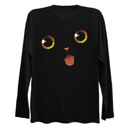 Cute Black Cat Minimalist Tongue by Tobe Fonseca tiny thumbnail