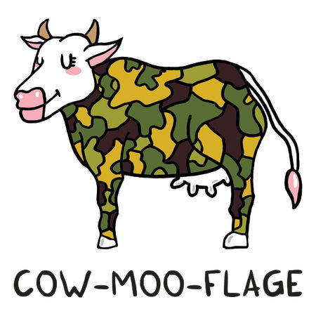 Cow Moo Flage Vest cs go skin for apple instal