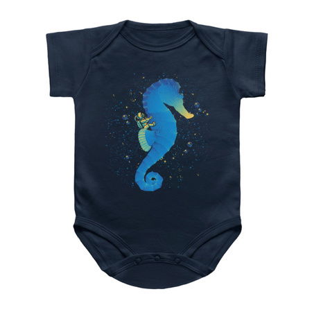 Riding a Sea Horse Scuba Diver by Tobe Fonseca tiny thumbnail