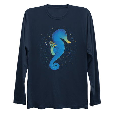 Riding a Sea Horse Scuba Diver by Tobe Fonseca tiny thumbnail