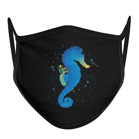 Riding a Sea Horse Scuba Diver by Tobe Fonseca tiny thumbnail