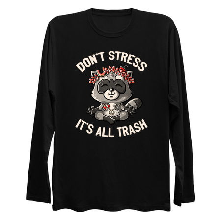 Don't Stress It's All Trash Racoon by Tobe Fonseca tiny thumbnail