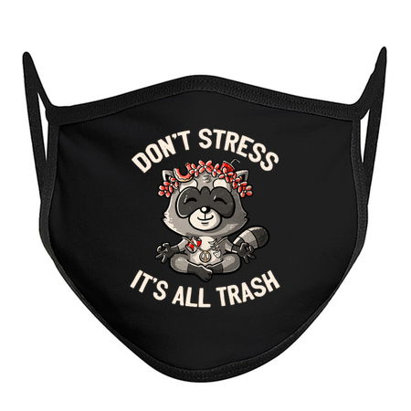 Don't Stress It's All Trash Racoon by Tobe Fonseca tiny thumbnail