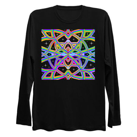 Rainbowdelic Multicolored Mandala Floral Pattern tiny thumbnail