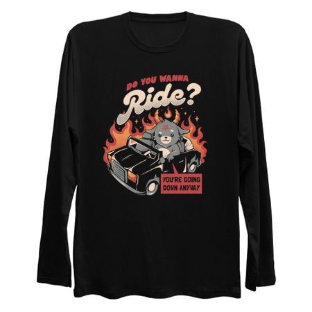 Ride to Hell - Funny Evil Creepy Baphomet Gift tiny thumbnail