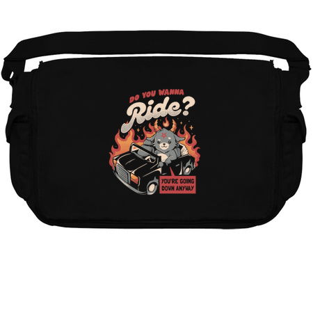 Ride to Hell - Funny Evil Creepy Baphomet Gift tiny thumbnail