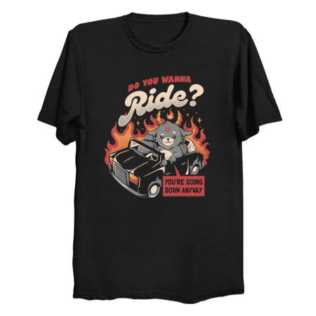 Ride to Hell - Funny Evil Creepy Baphomet Gift tiny thumbnail