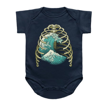 Kanagawa Wave Ribs Bones by Tobe Fonseca tiny thumbnail