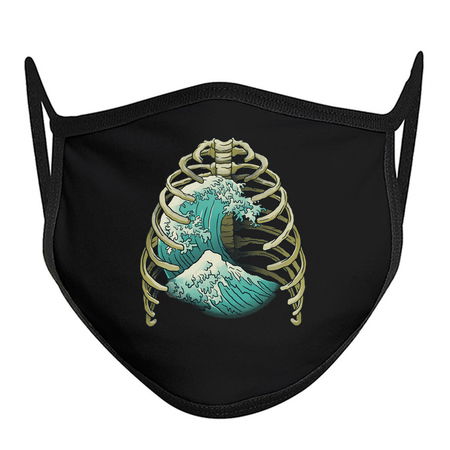 Kanagawa Wave Ribs Bones by Tobe Fonseca tiny thumbnail