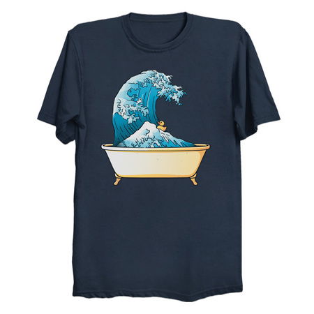 Bathtub Kanagawa Wave by Tobe Fonseca tiny thumbnail
