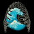 Vaporwave XRay Kanagawa Wave Ribs Bones by Tobe Fonseca tiny thumbnail
